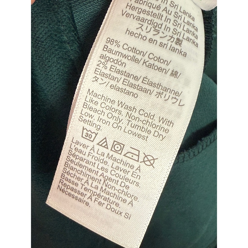 J. CREW Factory Kallie Pants Velvet Emerald Green Size 18‎ Straight Leg Trouser - Picture 10 of 12